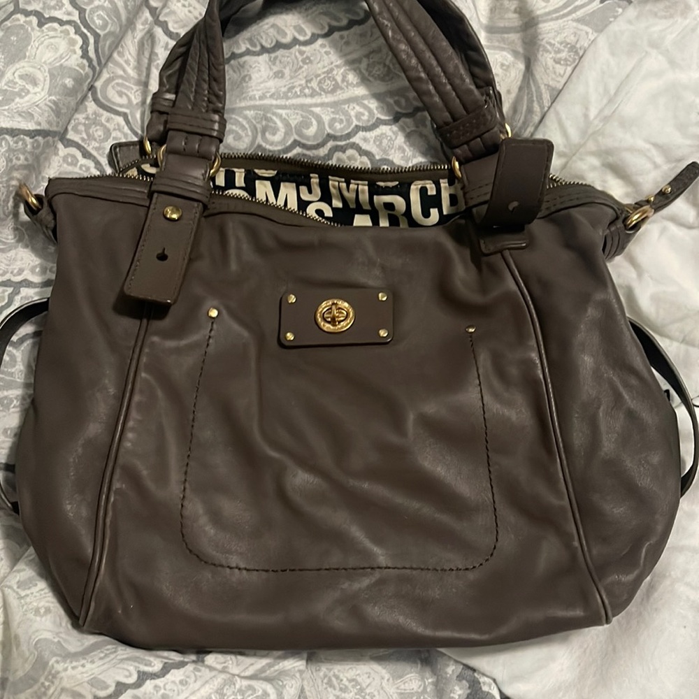 Marc Jacobs Grey Tote Purse